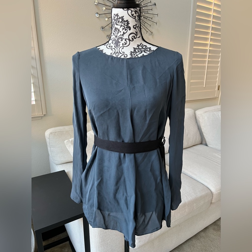 Zara Woman Blue Top USA XS EUR XS MEX 24